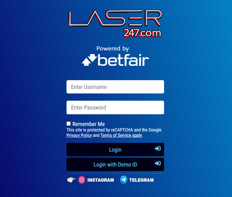 laser account login